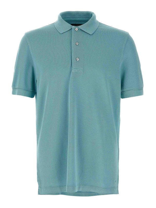 TOM FORD: polo shirts - Piqu Polo Shirt