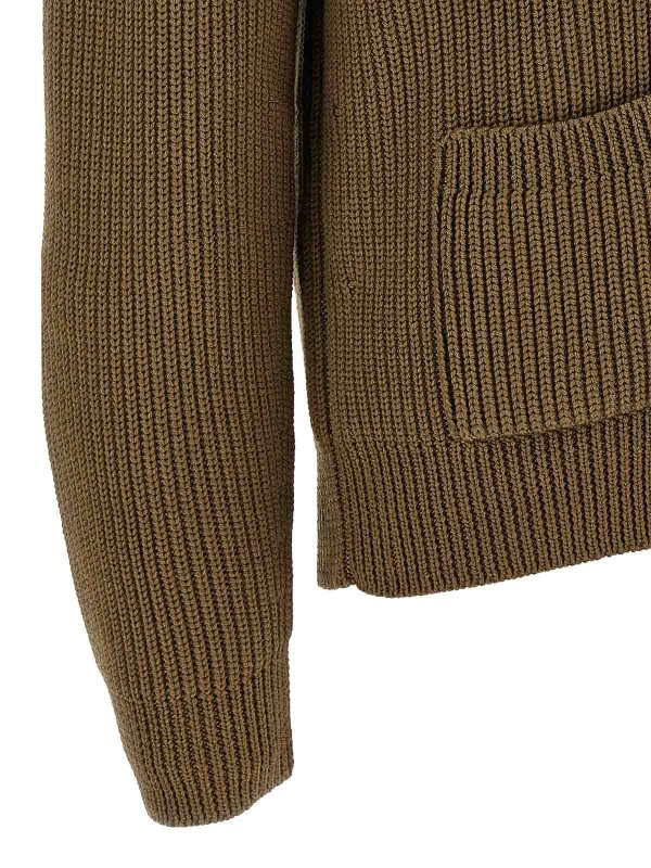 カーディガン - ブラウン shop online: TOM FORD