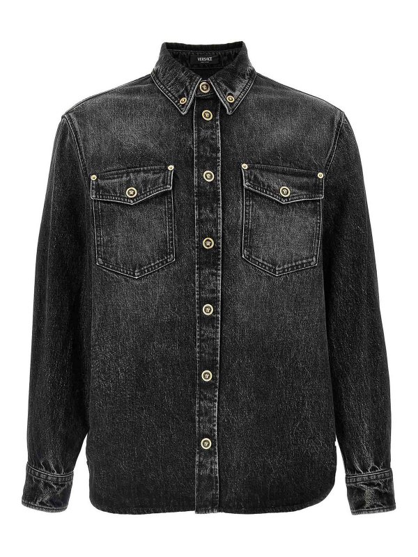 VERSACE: denim jacket - Denim jacket