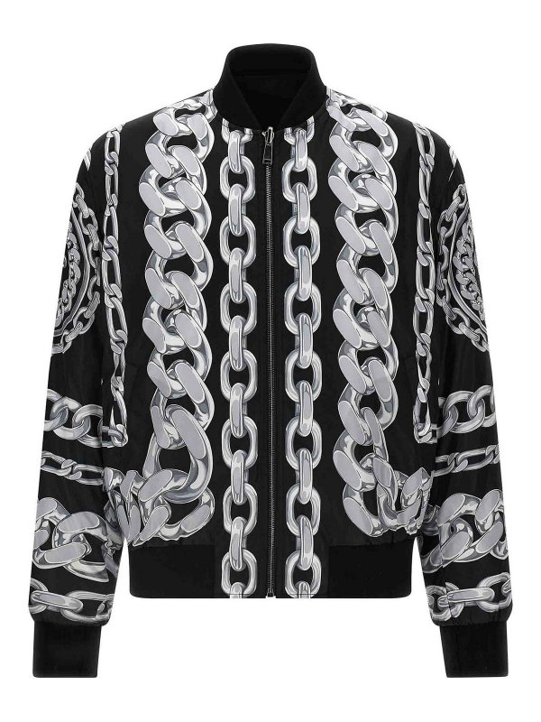VERSACE: Blazer - Blazer - Negro