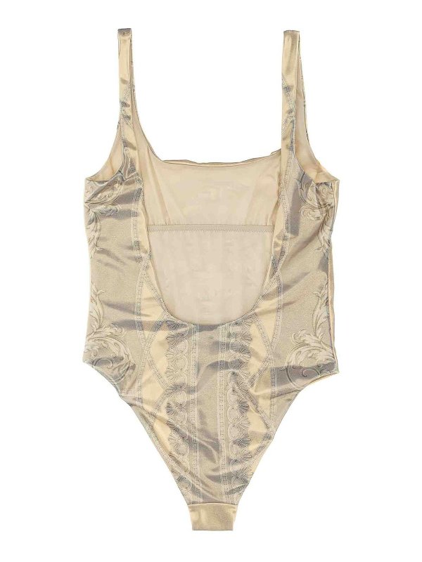 VERSACE: Badeanzüge online - Badeanzug - Gold