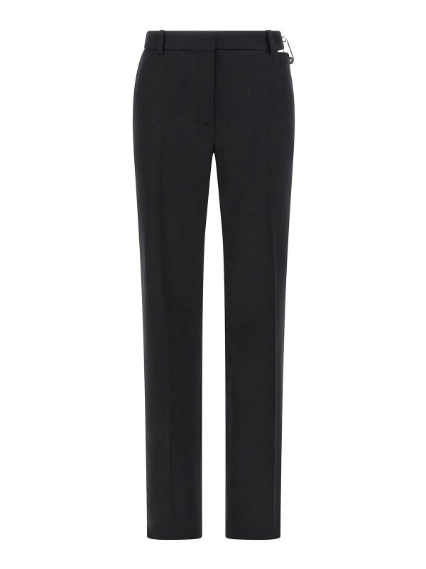 VERSACE: Trousers Shorts - Cut-Out Pants