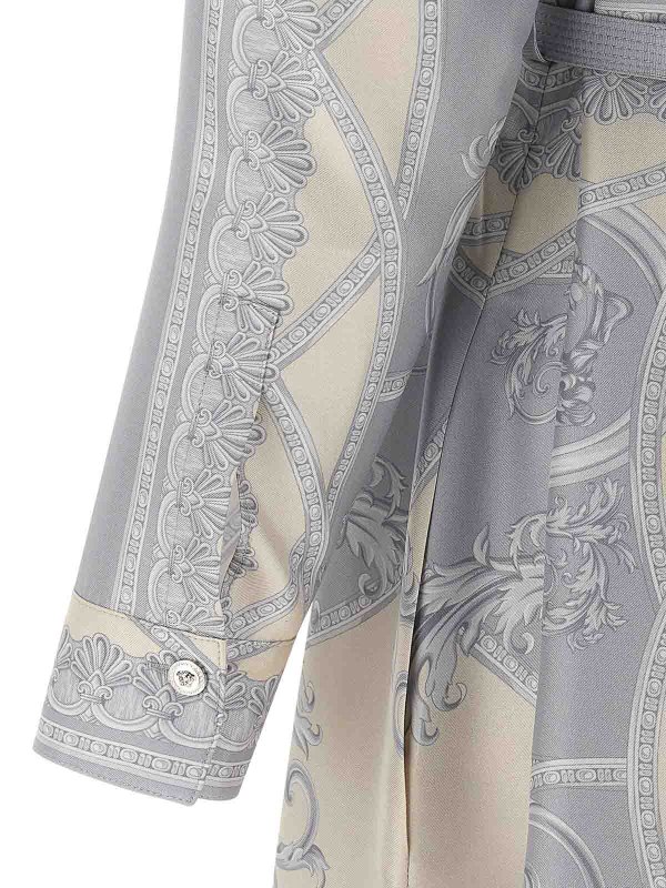 膝丈ドレス - マルチカラー shop online: VERSACE