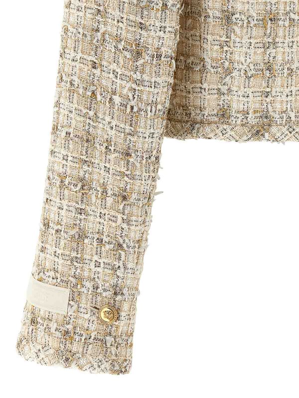 Tweed Cardigan shop online: VERSACE