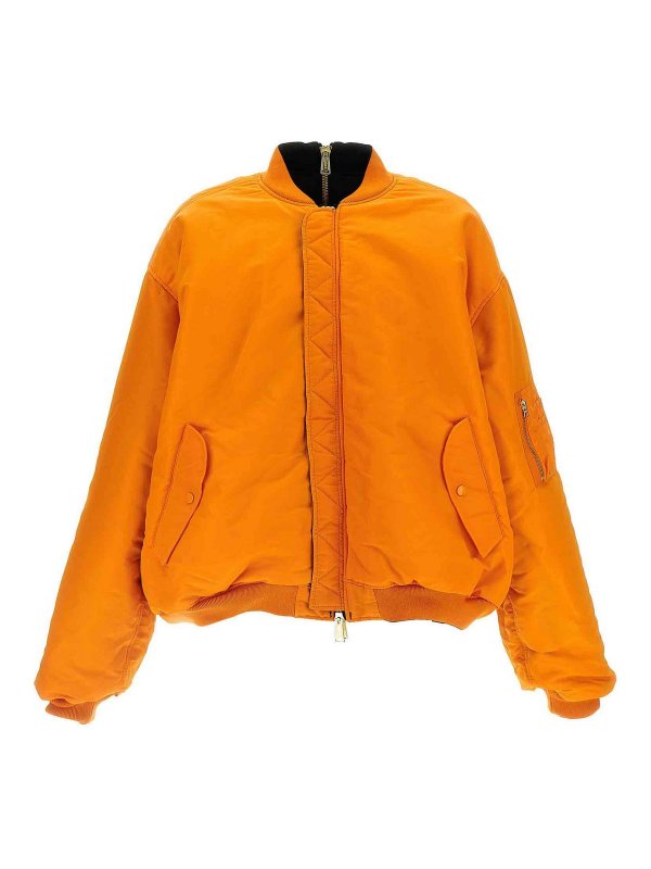 VETEMENTS: blazers online - Reversible Bomber Jacket