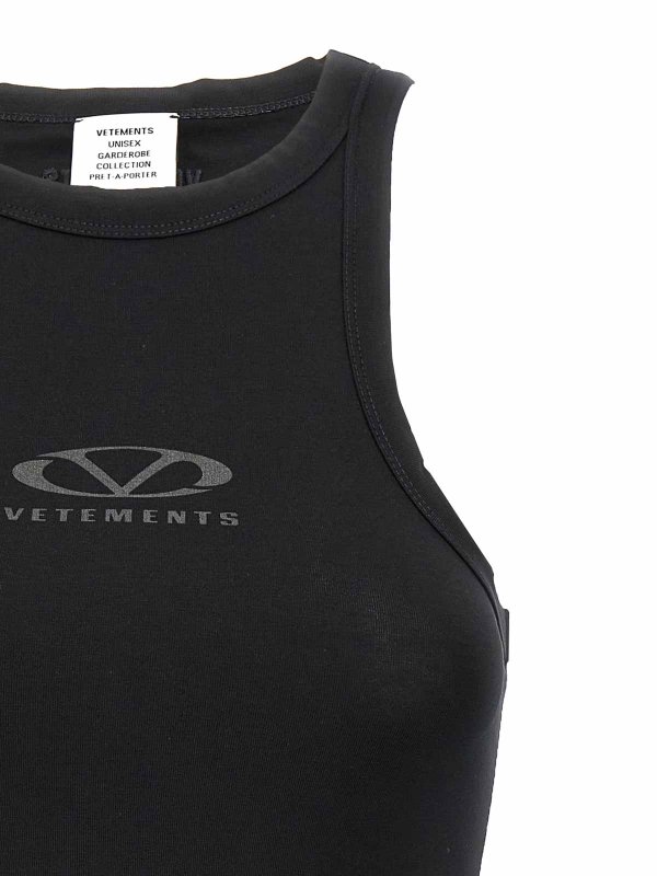The Best Shops VETEMENTS: Tops & Débardeurs - Top - Noir