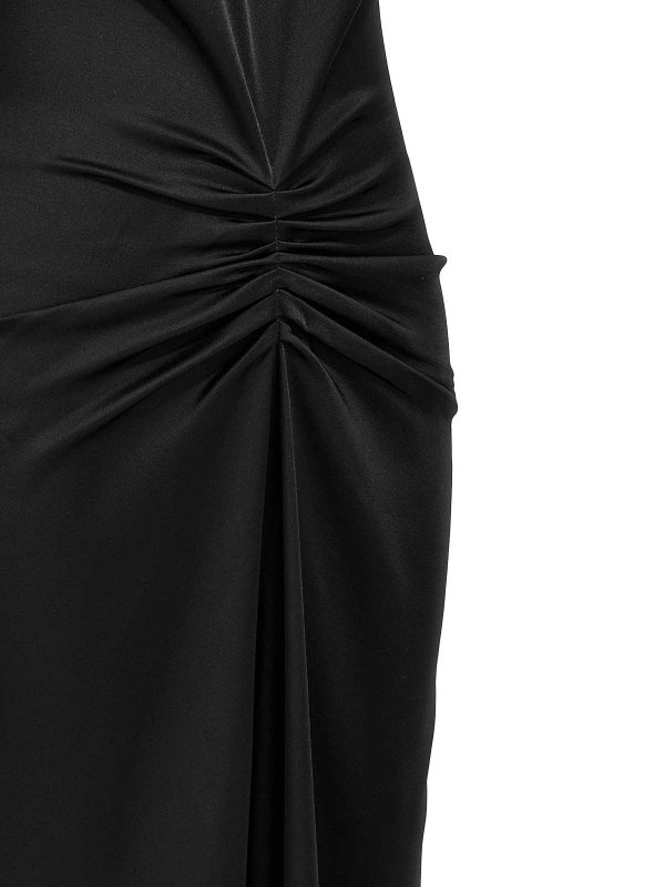 膝丈ドレス - 黒 shop online: VICTORIA BECKHAM