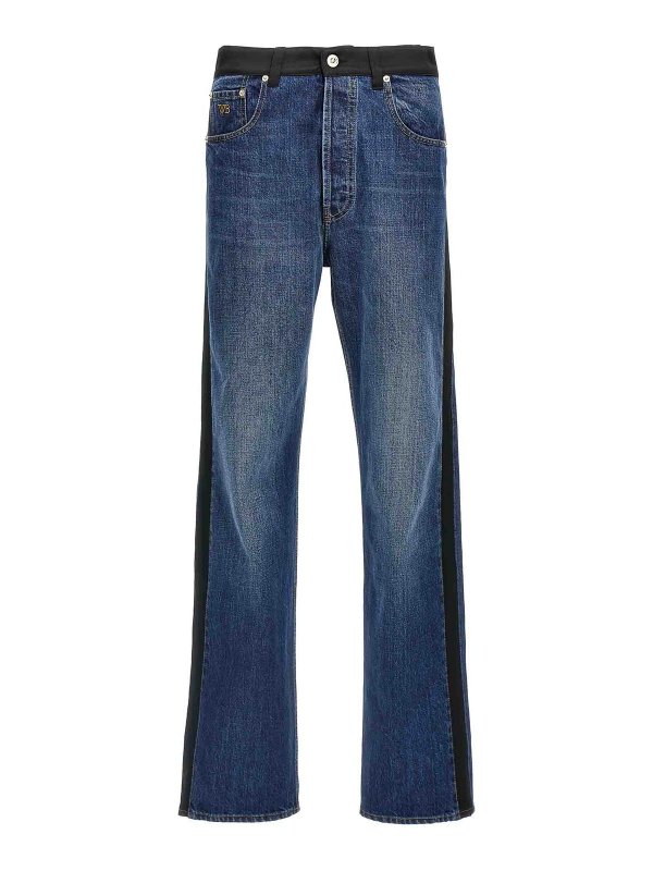 WALES BONNER: bootcut jeans - Echo Denim Jeans