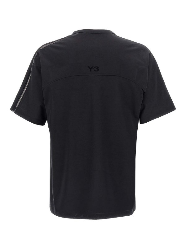 Y-3: Camisetas online - Camiseta - Negro
