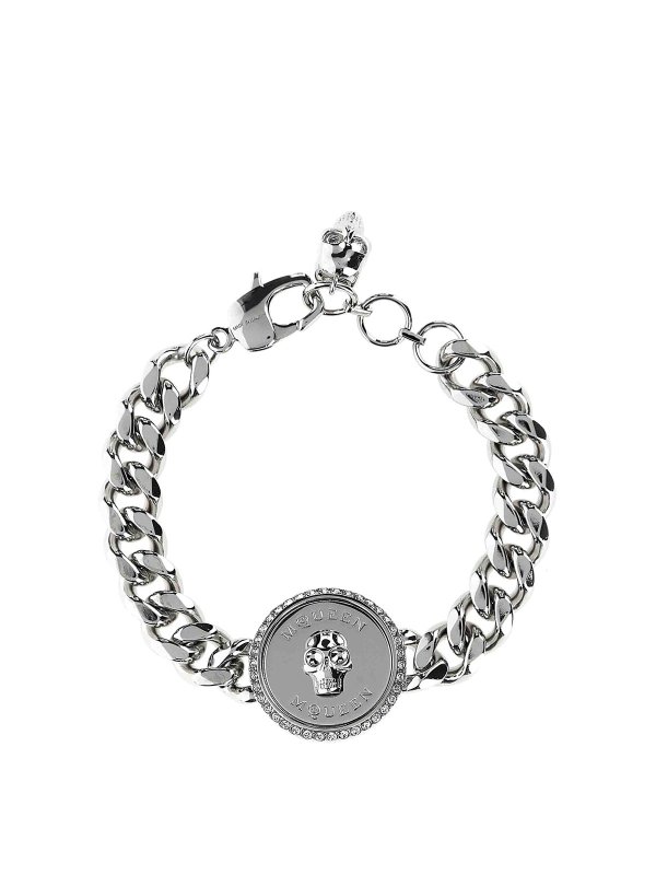 ALEXANDER MCQUEEN: Bracelets  - Bracelets - Argent