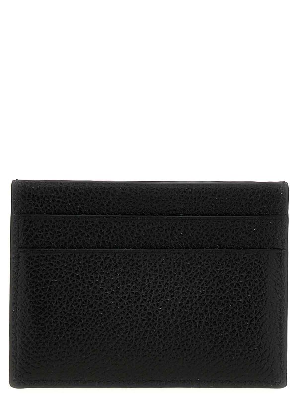 BALENCIAGA: wallets & purses online - Logo Print Card Holder