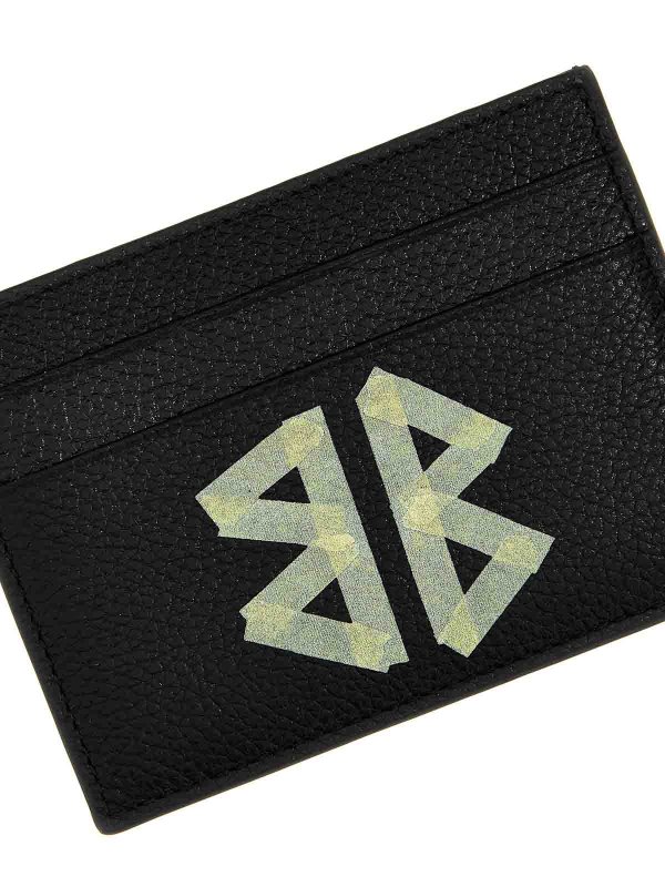 The Best Shops BALENCIAGA: wallets & purses - Logo Print Card Holder