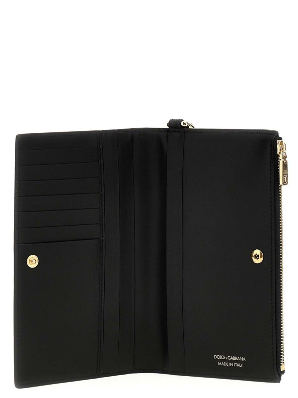 The Best Shops DOLCE & GABBANA: Portemonnaies und Geldbörsen - Portemonnaie - Schwarz