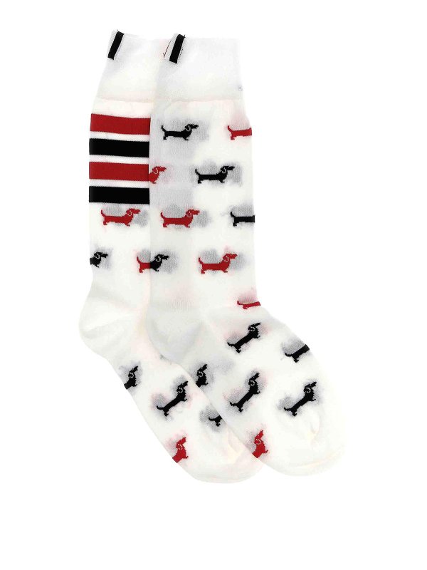 THOM BROWNE: socks - Hector Socks