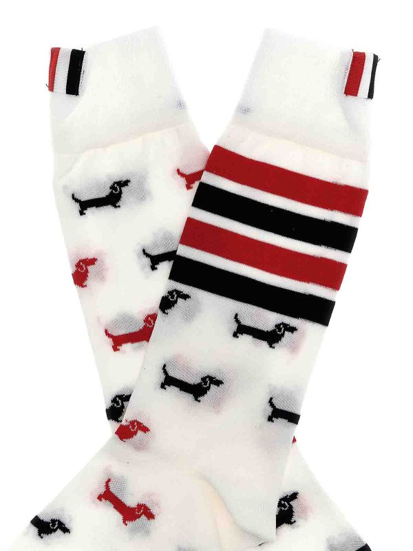The Best Shops THOM BROWNE: socks - Hector Socks