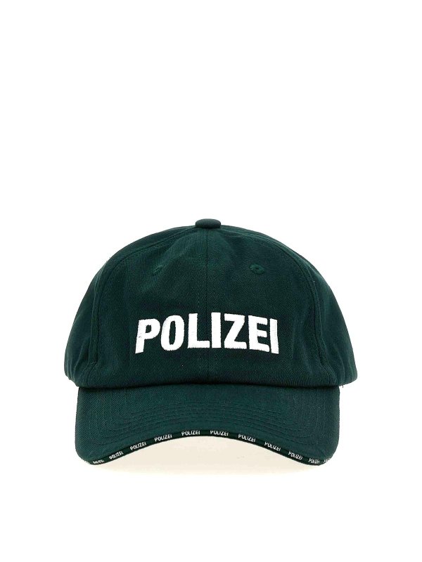 VETEMENTS: hats & caps - Polizei Cap
