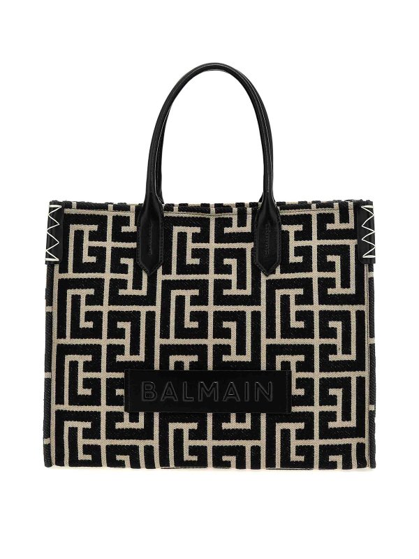 Balmain: cross body bags - B-Army 42 Shopping Bag