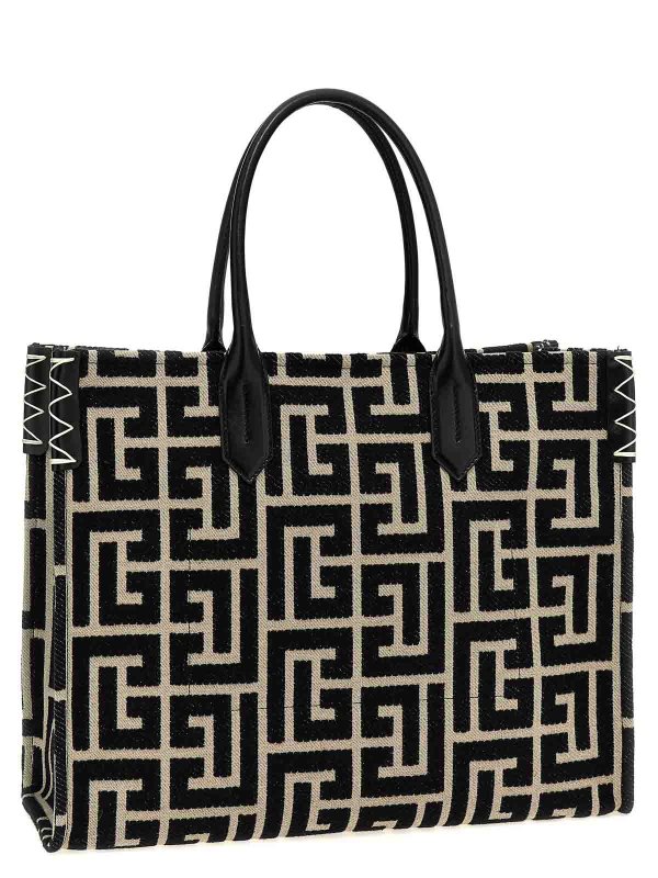Balmain: cross body bags online - B-Army 42 Shopping Bag