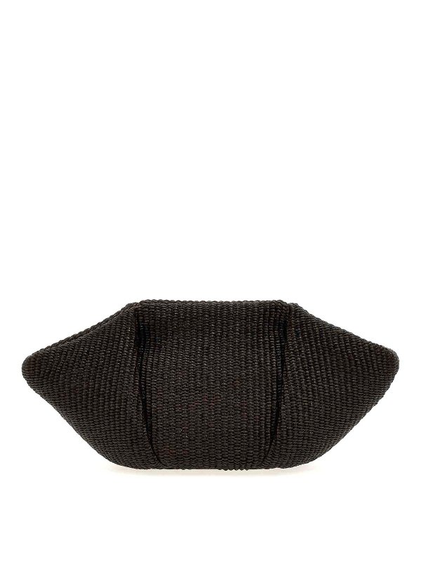 BRUNELLO CUCINELLI: cross body bags - Woven Clutch Bag
