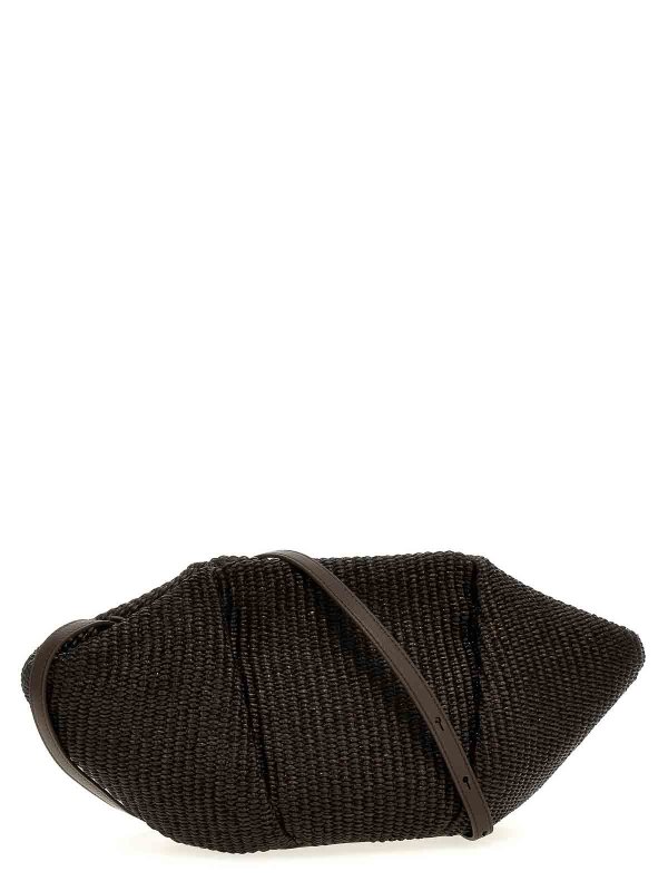 BRUNELLO CUCINELLI: cross body bags online - Woven Clutch Bag