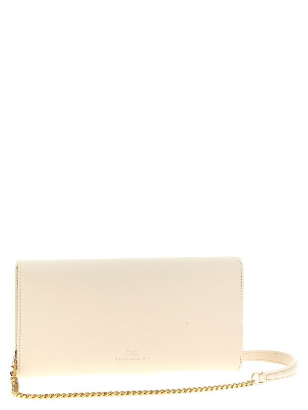 ELISABETTA FRANCHI: cross body bags online - Logo Clutch Bag
