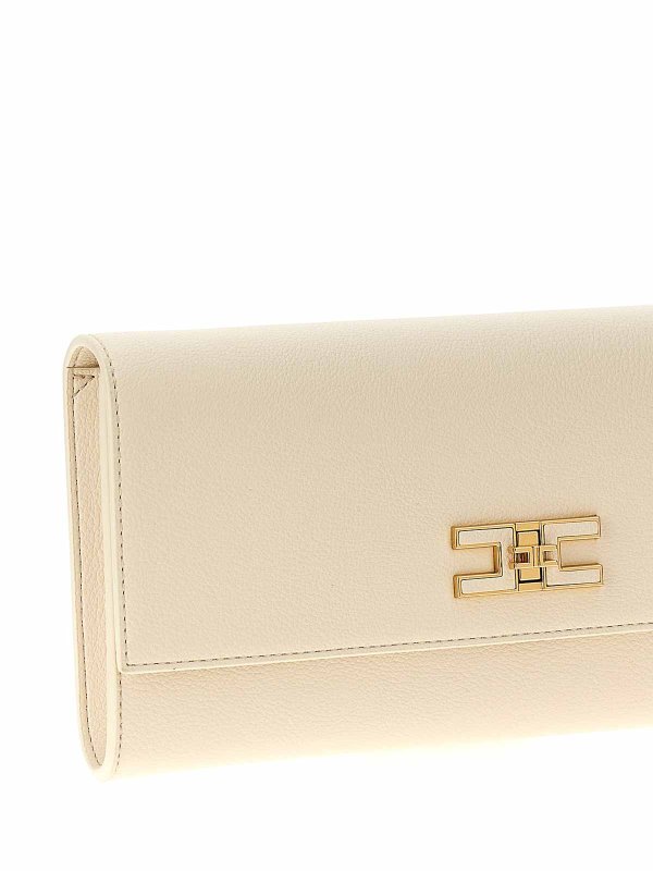 The Best Shops ELISABETTA FRANCHI: cross body bags - Logo Clutch Bag