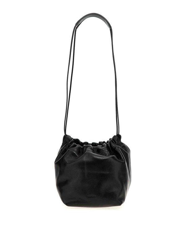 JIL SANDER: クロスボディバッグ - クロスボディバッグ - 黒