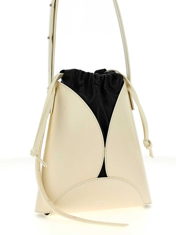 The Best Shops JIL SANDER: cross body bags - Logo Shoulder Bag