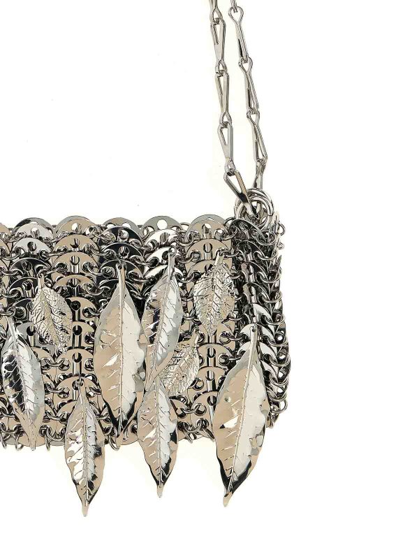 The Best Shops RABANNE: クロスボディバッグ - クロスボディバッグ - 銀