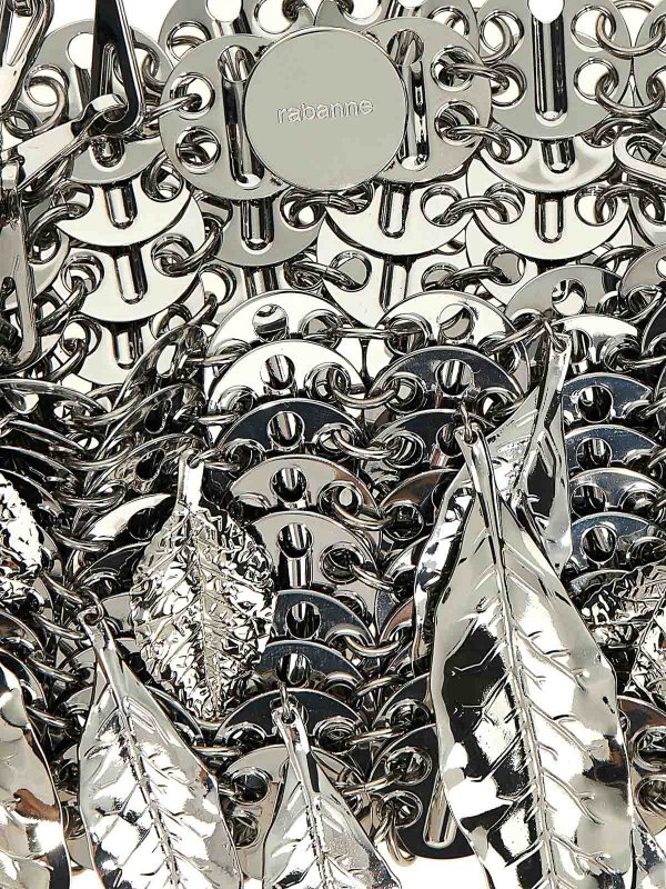 クロスボディバッグ - 銀 shop online: RABANNE