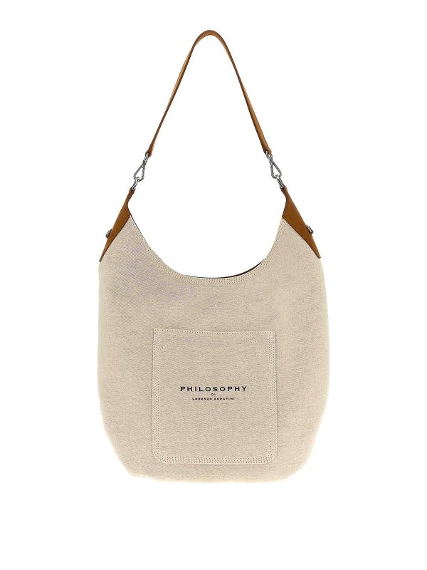 Philosophy di Lorenzo Serafini: cross body bags - Canvas Shoulder Bag