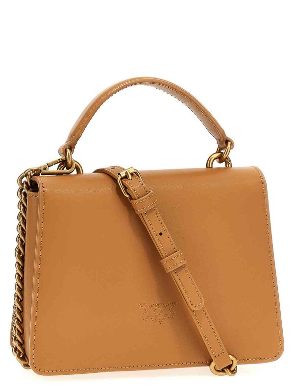 Pinko: Handtaschen online - Shopper - Beige