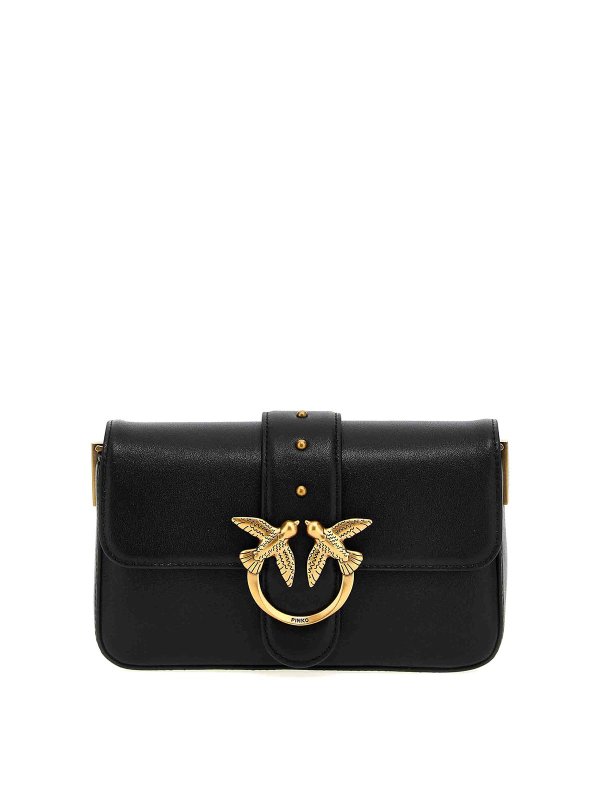 Pinko: クロスボディバッグ - クロスボディバッグ - 黒