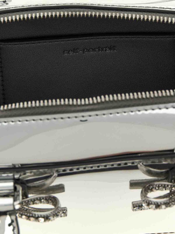 Sac Cabas - Argent shop online: Self Portrait