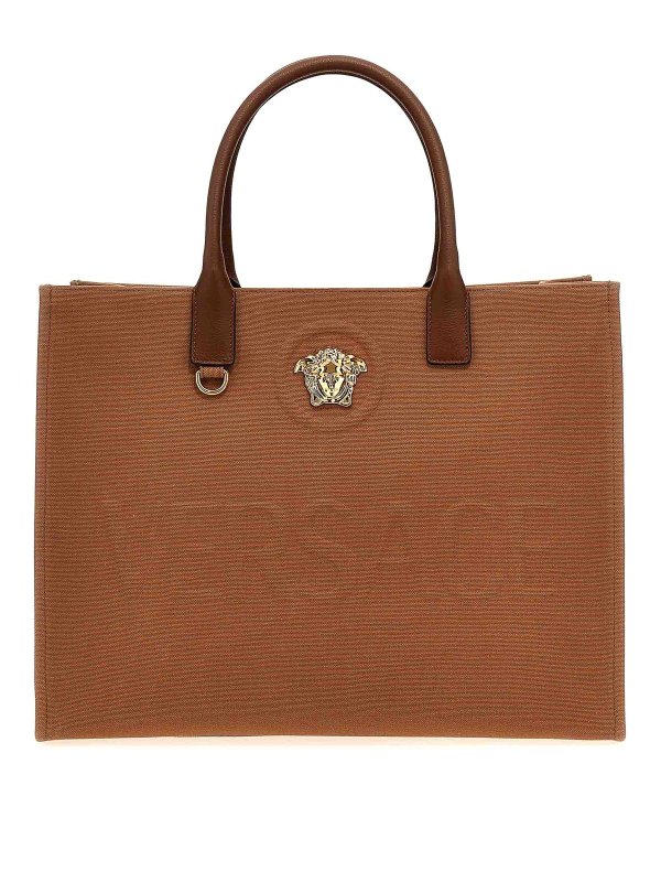 VERSACE: Umhängetaschen - Umhängetasche - Braun