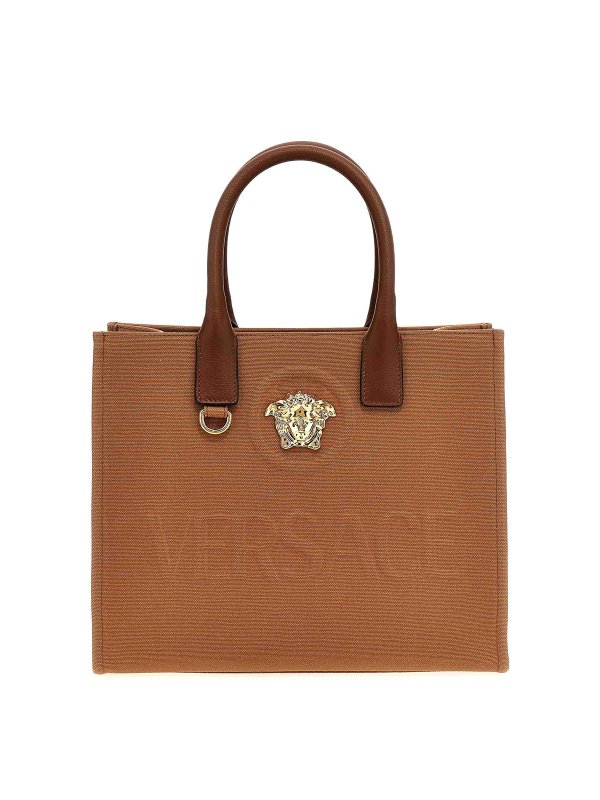 VERSACE: Umhängetaschen - Umhängetasche - Braun