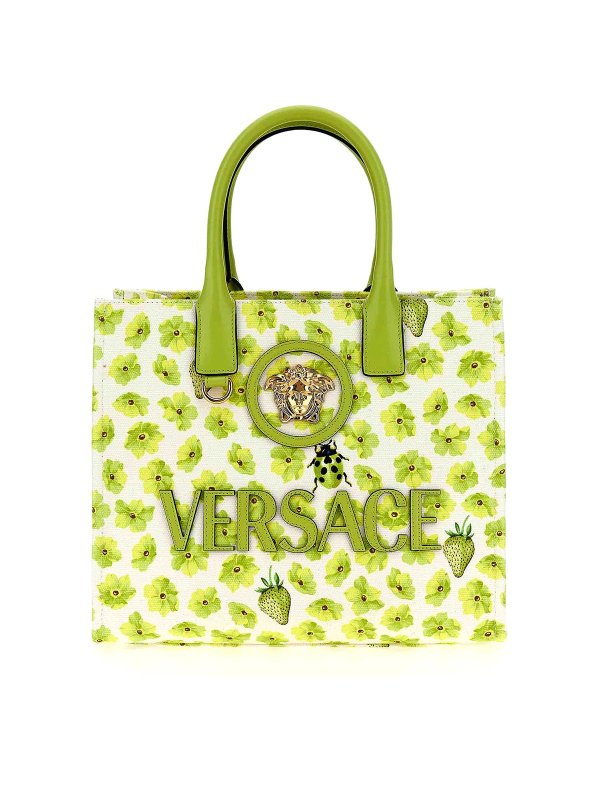 VERSACE: cross body bags - La Medusa Shopping Bag