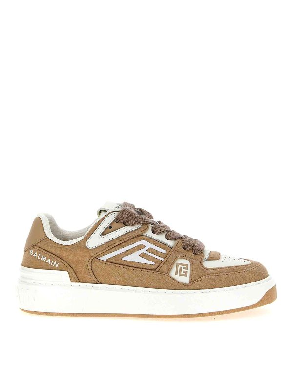 スニーカー BALMAIN Women Sneakers EN1VI742TFJM0EZ Beige Balmain B-Court Sneakers - Beige - Women | EN1VI742TFJM0EZ