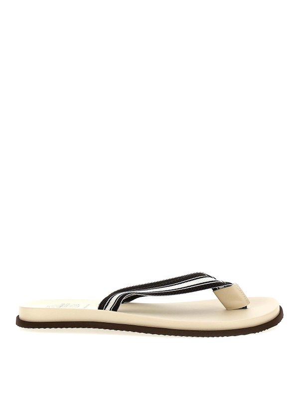 BRUNELLO CUCINELLI: Sandalen - Sandalen - Bunt