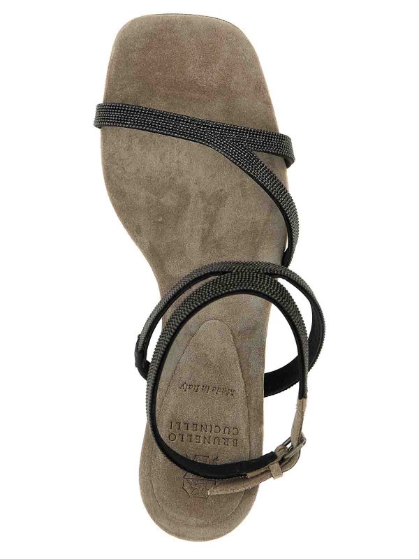 Sandales - Gris shop online: BRUNELLO CUCINELLI