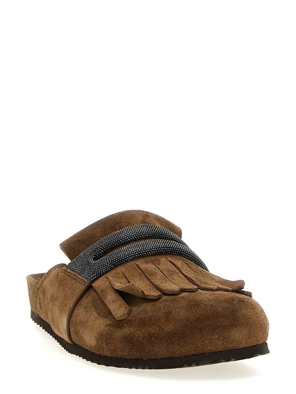 BRUNELLO CUCINELLI: mules shoes online - Monile Sabots