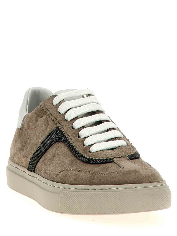 BRUNELLO CUCINELLI: Chaussures de sport online - Baskets - Beige