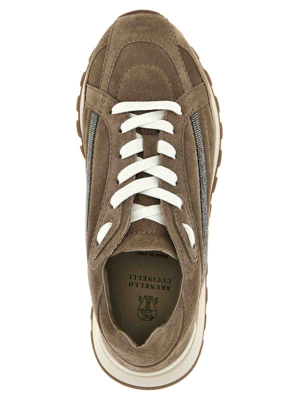 Sneaker - Beige shop online: BRUNELLO CUCINELLI
