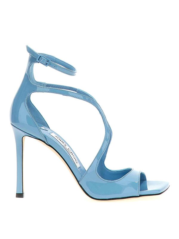 JIMMY CHOO: Sandalen - Sandalen - Hellblau