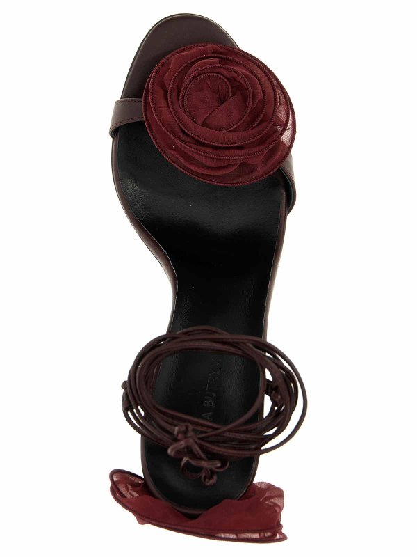 サンダル - ダークレッド shop online: MAGDA BUTRYM