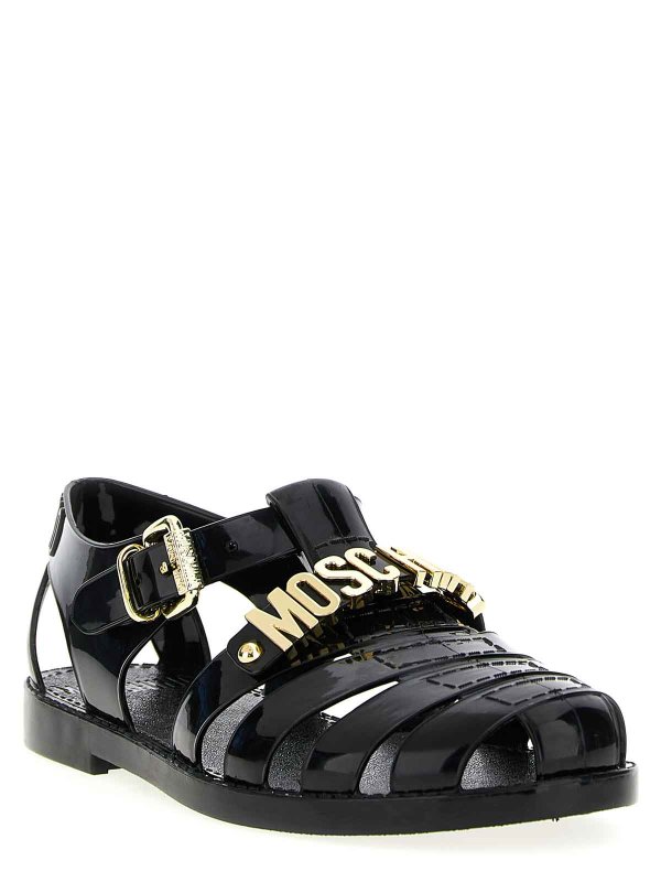 MOSCHINO: Sandales online - Sandales - Noir