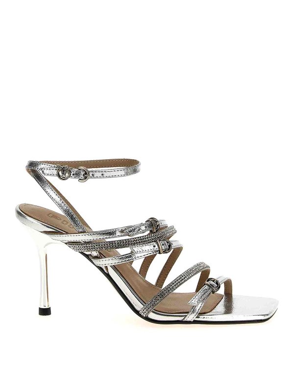 Pinko: Sandalias - Sandalias - Plata