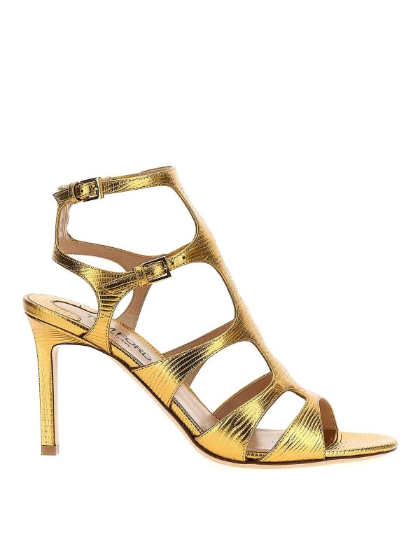 TOM FORD: サンダル - サンダル - 金