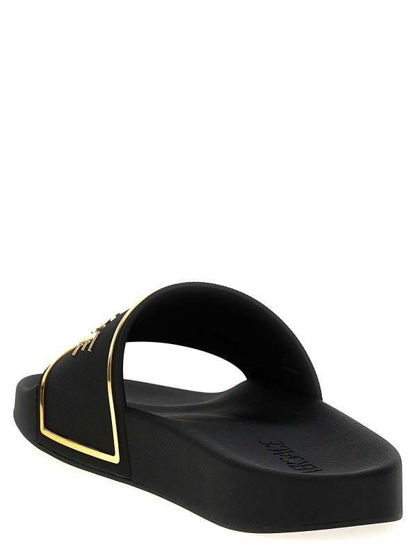 The Best Shops VERSACE: Tongs - Tongs - Noir