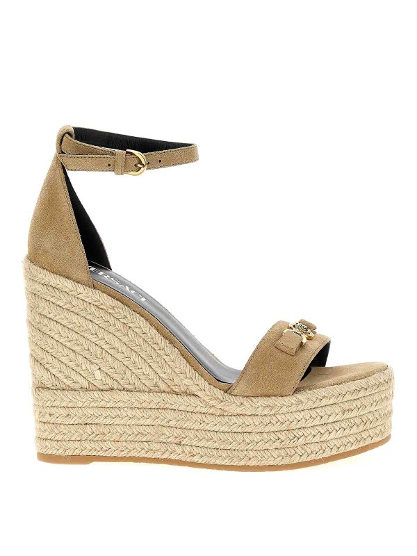 VERSACE: Espadrillas - Espadrilles - Beige